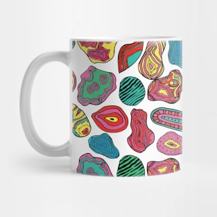 Gems, crystal stones pattern-Kika Mug